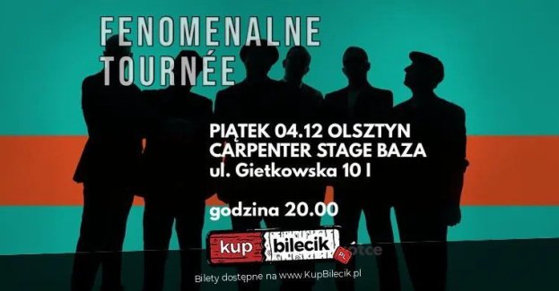 Zapraszamy 4 grudnia 2026 roku do Carpenter Stage Baza, Olsztyn, ul. Gietkowska 10i.